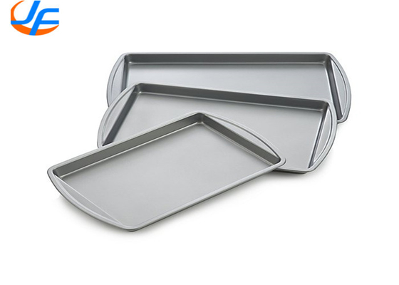 RK Bakeware จีน อลูมิเนียม Baking Tray อลูมิเนียมพาณิชย์ Round Corner Sheet Pan