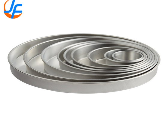 RK Bakeware จีน Foodservice NSF 10 นิ้ว อลูมิเนียมกลมชั้นเค้กหมักและตรงด้านข้าง กล่องปิซซ่า
