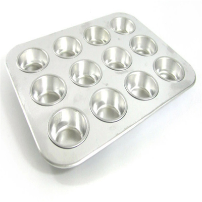 RK Bakeware จีน Foodservice NSF 12 ถ้วย อลูมิเนียม Muffin Pan และ Cupcake Tray