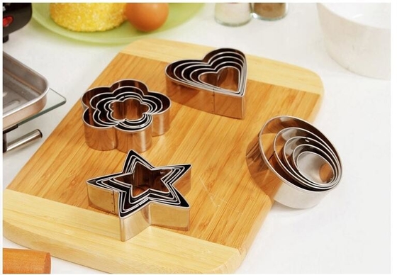 RK Bakeware จีน Foodservice NSF สแตนเลส เค้ก Mold Cookie Cutter Mousse แหวนสําหรับเครื่องมือเบ้ก