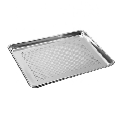 ธารเบเกอร์ทาทองโลหะ perforated baking bread tray ธารเบเกอร์ทาทองอลูมิเนียม bread pan perforated aluminium baking sheet pan