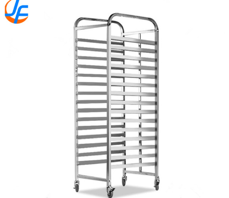 RK Bakeware China Foodservice NSF Custom Flatpack Design Revent Oven Rack รถบรรทุกขนมปังจากสแตนเลส