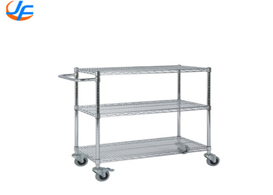 RK Bakeware China Foodservice NSF 3 ชั้น สแตนเลส อาหารบริการรถขนส่งรถขนส่ง