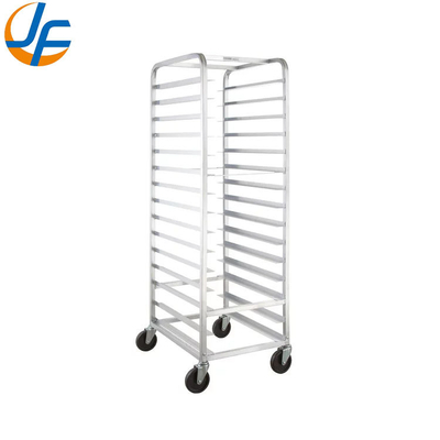 Rk Bakeware จีน-40 Pan End Load แอลูมิเนียมแผ่นกระดาษ Bun Pan Rack