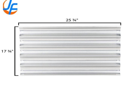 RK Bakeware China Foodservice NSF 16 Gague อลูมิเนียม ขนมปัง Uni Lock อลูมิเนียมเหล็ก Baguette / ฝรั่งเศส ขนมปัง