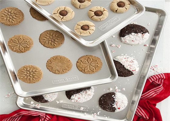 RK Bakeware จีน กระจก 18X26 นิ้ว ขนาดเต็ม อลูมิเนียม หมักถังย่าง
