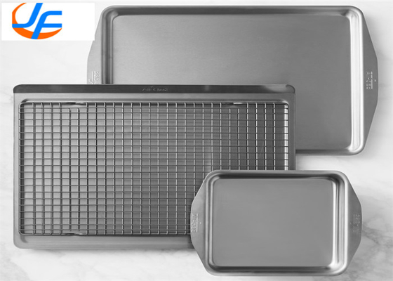 RK Bakeware จีน อลูมิเนียม Baking Tray งานหนัก Gauge อลูมิเนียม Bun Sheet Pan