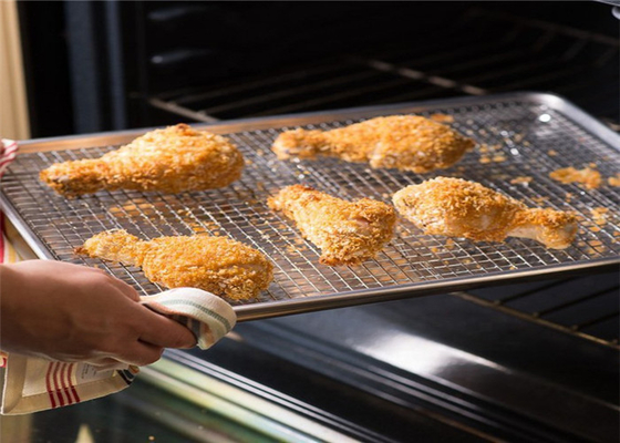 RK Bakeware จีนกระจกแผ่นอะลูมิเนียมขนาดครึ่ง กระถางขนมปัง
