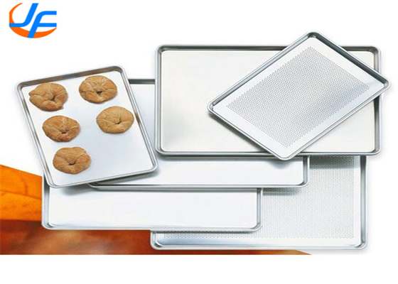 RK Bakeware China Foodservice ขนาดเต็ม อลูมิเนียมแผ่นขนมปังกระทะขนมปัง 18&quot;X26&quot; นิ้ว
