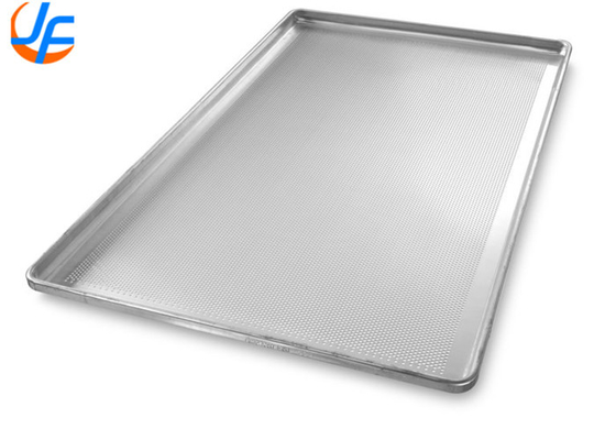 RK Bakeware China Foodservice 42465 Commercial 32 Mold Glazed Aluminized Steel Clustered Hot Dog Bun Pan ขนมปังขนมปังขนมปัง