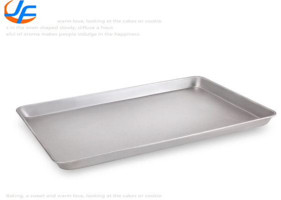 RK Bakeware จีน-800 * 600 มิลลิเมตร Nonstick Commercial อลูมิเนียม Baking Tray แบนแผ่น Pan ขนมปัง Pan 600x400mm