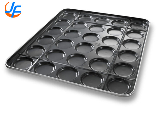 RK Bakeware จีน Foodservice15 ห้องอัลลูมิเนียม แฮมเบอร์เกอร์ บัน เบเกอรี่เทรย์ โทรศัพท์กระจก