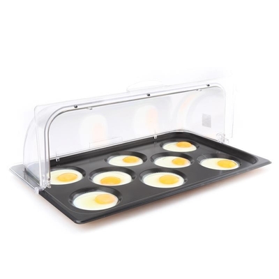 RK Bakeware จีน Rational Combi Oven ใช้ GN1/1 อลูมิเนียม Gastronorm Egg Baking Tray กระทะไม่ติด