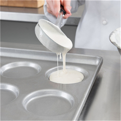 RK Bakeware China Foodservice 15 โมล์ด อลูมิเนียมสแตนเลส แฮมเบอร์เกอร์บาน เท / มัฟฟีนท็อป / คูเกิ้กเบคปัน