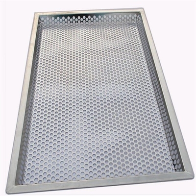RK Bakeware China Foodservice NSF Custom 4 Side Perforated 304 สแตนเลส เทรย์แห้ง