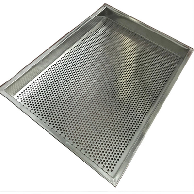 RK Bakeware China Foodservice NSF Custom 4 Side Perforated 304 สแตนเลส เทรย์แห้ง
