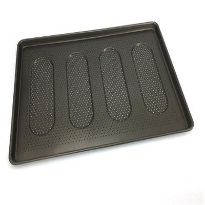 RK Bakeware จีน บริการอาหาร NSF Nonstick อลูมิเนียมเจาะหม้ออบ
