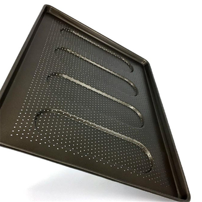 RK Bakeware จีน บริการอาหาร NSF Nonstick อลูมิเนียมเจาะหม้ออบ