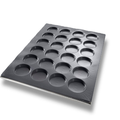RK Bakeware China Foodservice NSF Durashield Coating 5 Channel Stackable Tablock Baguette Tray เครื่องทําเบเก็ทแบบตารางที่สามารถต้อนไว้ได้