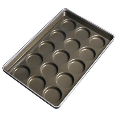 RK Bakeware จีน Foodservice NSF อลูมิเนียม ไม่ติดเค้กกู๊กกี้หม้ออบสําหรับ Mono Depositor