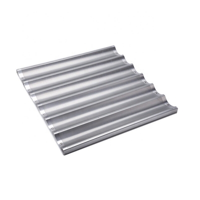 Rk Bakeware จีน อลูมิเนียม 5 ขนมปัง Baguette ตู้ / แปรงขนมปังฝรั่งเศส