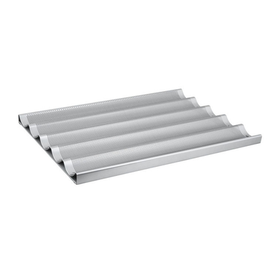 Rk Bakeware จีน อลูมิเนียม 5 ขนมปัง Baguette ตู้ / แปรงขนมปังฝรั่งเศส
