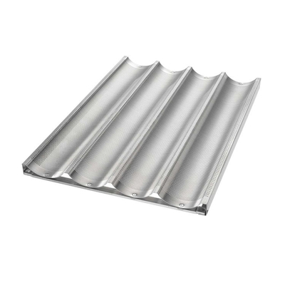 Rk Bakeware จีน อลูมิเนียม 5 ขนมปัง Baguette ตู้ / แปรงขนมปังฝรั่งเศส