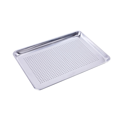 Rk Bakeware จีน-40855 ขนาดเต็ม 16 Gauge กระจก 12 7/8 &quot;X17 3/4&quot; แอลูมิเนียมแผ่น Bun Pan Tray