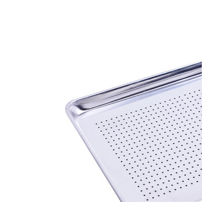 Rk Bakeware จีน-40855 ขนาดเต็ม 16 Gauge กระจก 12 7/8 &quot;X17 3/4&quot; แอลูมิเนียมแผ่น Bun Pan Tray