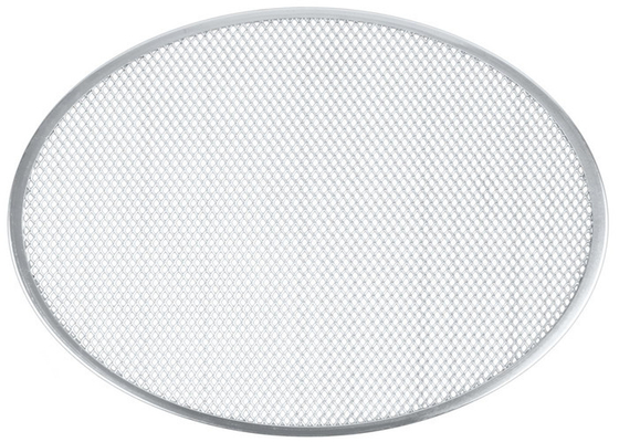 RK Bakeware จีน บริการอาหาร NSF สแตนเลส บาร์บีคิว Grill Pan Pizza Screen / อลูมิเนียม Mesh Pizza Trays