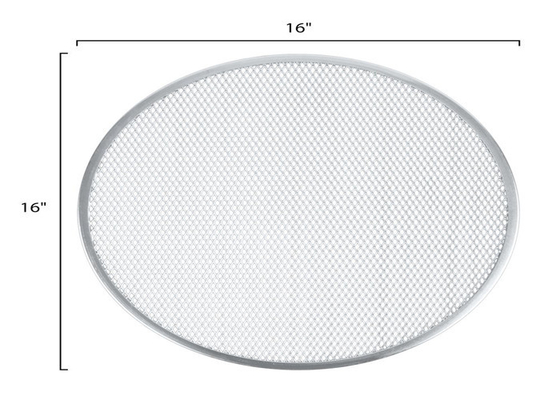 RK Bakeware จีน บริการอาหาร NSF สแตนเลส บาร์บีคิว Grill Pan Pizza Screen / อลูมิเนียม Mesh Pizza Trays