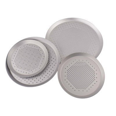 RK Bakeware จีน-แข็ง Anode เปลือกผงบาง Pizza Pan สําหรับ Pizza บ้านพัก