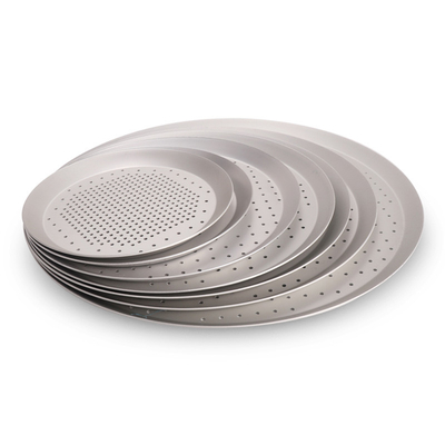 RK Bakeware จีน-แข็ง Anode เปลือกผงบาง Pizza Pan สําหรับ Pizza บ้านพัก