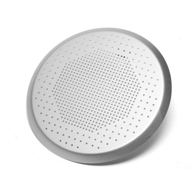 RK Bakeware จีน Foodservice NSF แข็งแรง โอนอดิซึมอลูมิเนียม perforated กระจกกระจกกระจก Pizza Pans สําหรับ Pizza Hut