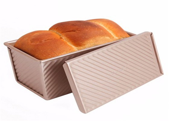 RK Bakeware จีน Foodservice NSF ทอง ไม่ติด อลูมิเนียม ขนมปัง กระถาง ขนมปัง ขนมปังกระถาง