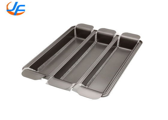 RK Bakeware จีน บริการอาหาร NSF โทรศัพท์ เสื้อโค้ท อลูมิเนียม ขนมปัง Pullman สามถ้วย ขนมปัง กระเบื้อง Trisagna