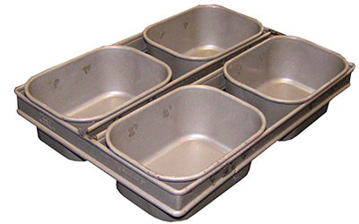 RK Bakeware จีน Foodservice NSF 600 กรัม ไม่ติด 4 สาย สวนเลี้ยง ขนมปังขาว แซนวิช