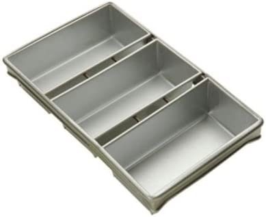 Rk Bakeware China-Foodservice 904935 เครื่องทําเบเกอรี่พาณิชย์ 12.25 นิ้ว X 4.5 นิ้ว 3 Strap ขนมปัง