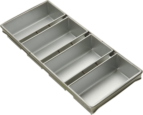 Rk Bakeware China-Foodservice 904935 เครื่องทําเบเกอรี่พาณิชย์ 12.25 นิ้ว X 4.5 นิ้ว 3 Strap ขนมปัง