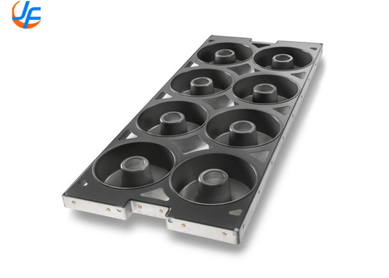 RK Bakeware จีน-อเมริกัน Pan Auto Bake Serpentine Line 8 กระเบื้องเค้กโดนัท สําหรับโรงเบเกอรี่อุตสาหกรรม
