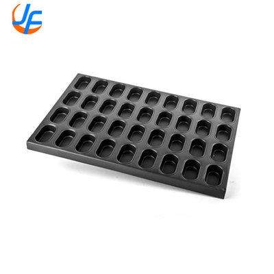 RK Bakeware China Foodservice NSF Commercial Custom ซิลิโคน แกลส์สแควร์ มัฟฟีนเทรย์