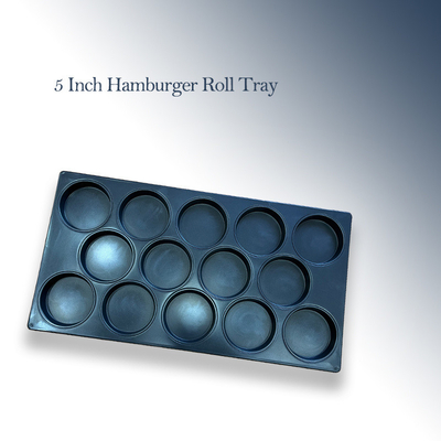 RK Bakeware China Foodservice NSF WEHS 102 กลมลึก 102 มม ไม่ติด 4 นิ้ว แฮมเบอร์กเกอร์ รอลเทรย์
