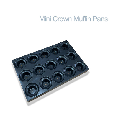 RK Bakeware China Foodservice NSF Custom Commercial Nonstick Glaze มินิครออน มัฟฟีนเทรย์
