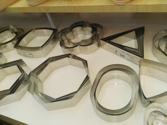 RK Bakeware China Foodservice NSF สแตนเลสเค้กวงแหวน