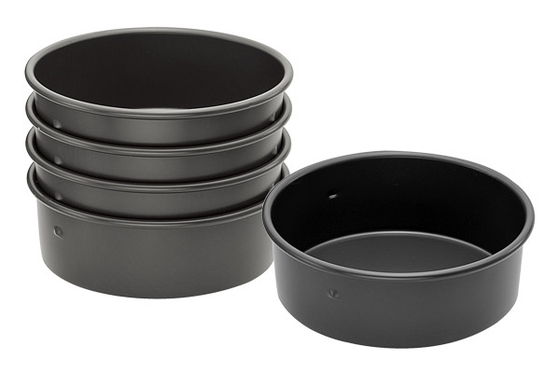 RK Bakeware จีน Foodservice NSF แขนแข็ง ล่างโล่งกลม อลูมิเนียม กระทะเค้กชีส