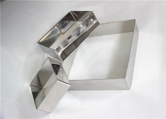 RK Bakeware จีน Foodservice NSF Custom สแตนเลสสแควร์ มูสเค้กวงแหวน