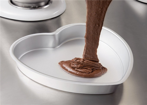 RK Bakeware China Foodservice NSF 142*134*55 อลูมิเนียมทรงหัวใจ เค้กกระทะลอย