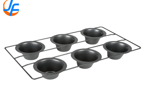 RK Bakeware China Foodservice NSF 6 ถ้วย สแตนเลส ไม่ติด