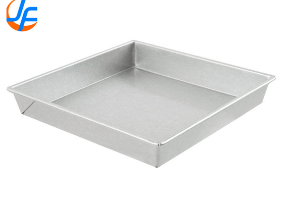 RK Bakeware China Foodservice NSF 9&quot; X 9&quot; แก๊ส ไม่ติดมืออาชีพสี่เหลี่ยม อลูมิเนียมเค้กพาน