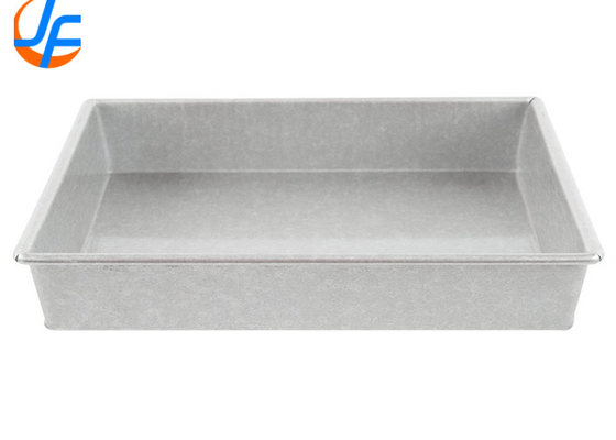 RK Bakeware China Foodservice NSF 9&quot; X 9&quot; แก๊ส ไม่ติดมืออาชีพสี่เหลี่ยม อลูมิเนียมเค้กพาน